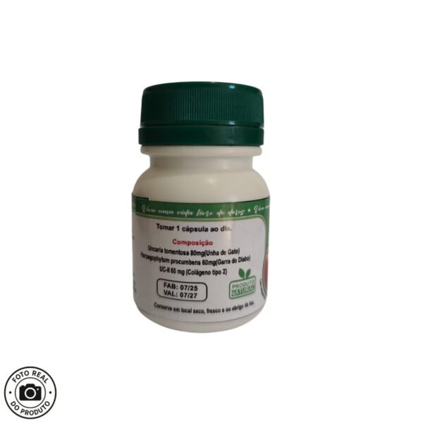 Unha de Gato Extra Fitoterápico Natural - 30 Cápsulas (1 pote) - Imagem 2