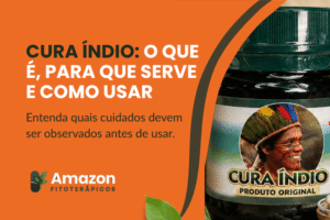 Cura Índio suplemento natural em cápsulas