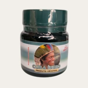Frasco do suplemento natural cura índio fitoterápicos da Amazon Fitoterápicos